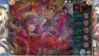 Kamihime Project R  Phaleg Dark Team Solo [upl. by Relyhs]