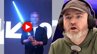 The Disney Lightsaber Guy Has Everyone Talking [upl. by Rebekah]