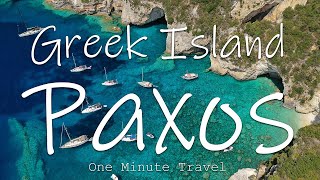 Greece Paxos amp Antipaxos Islands Highlights  Travel Music Video Beautiful Scenic Coastal Landscape [upl. by Deckert]