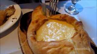 How to Eat Adjaruli Khachapuri [upl. by Kain]