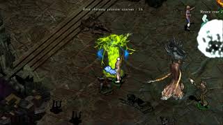 The Transcendent One vs previous bosses Planescape Torment cheat console fun [upl. by Sualocin]