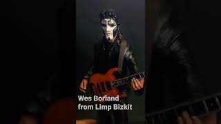 Wes Borland guitarists from Limp Bizkit figure sculpture wesborland limpbizkit [upl. by Mall]