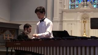 Concertino for Marimba Op21 Paul Creston 1402 [upl. by Milurd528]