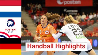 Netherlands vs Germany Handball Highlights Posten Cup Womens 2024 [upl. by Stormy]