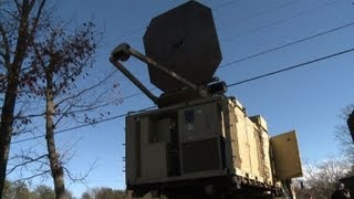 US army unveils electromagnetic nonlethal weapon [upl. by Dustie]