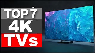 Best 4K TVs on The Market in 2024  Top 7 Best 4K TVs [upl. by Aihsinat]