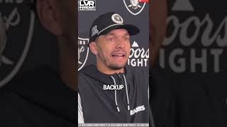 Las Vegas Raiders QB Desmond Ridder on Preperation to Play lasvegasraiders Raiders nfl [upl. by Lynette]