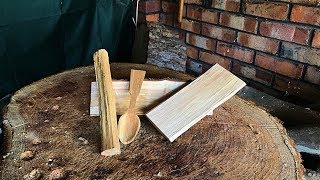 Making Use of Scrap Wood  Butter Spreader [upl. by Flann223]