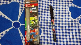 Camlin nova roller pen review  camlin gel pen  Best black gel pen [upl. by Aikkan410]