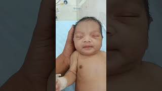 New born baby 😀😄😄viralvideo youtubeshorts amp cutebaby💞💞🥰 [upl. by Mintun]