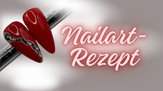 Nageldesign Rezept I Tutorial nailart nails nagelkunst [upl. by Ennyletak]