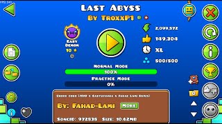 Last Abyss by TroxxP1 491st Demon  Geometry Dash [upl. by Aurelie]