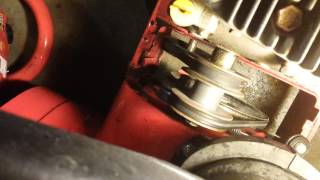 Snow Blower Belt Adjustment Part 1  Main [upl. by Muns]