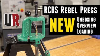 NEW RCBS Rebel Press Unboxing Overview Loading Comparison [upl. by Karolyn636]