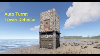 Rust Auto Turret Tower Defence [upl. by Anikal]