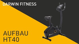 Aufbauvideo Darwin Fitness HT40 Ergometer  Montageanleitung [upl. by Anaud864]