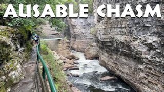 AUSABLE CHASM quotThe Grand Canyon of the Adirondacksquot [upl. by Bernice952]