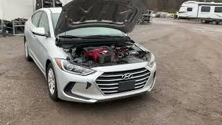 2017 Hyandai Elantra SE 4dr Sedan  Repocast [upl. by Lilllie197]