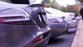 Mercedes Benz SLR McLaren  Exhaust Sound comparison SLR vs SLS vs S65  Exotic Supercar [upl. by Kwan464]