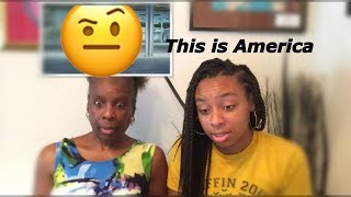 MY GRANDMA REACTS TO THIS IS AMERICA [upl. by Donahoe301]