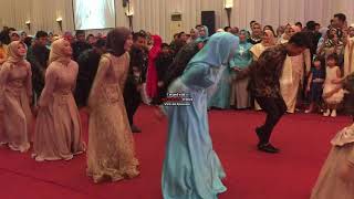 hindustan flashmob wedding tita dan andre 2018 indonesiamedan [upl. by Hameean613]