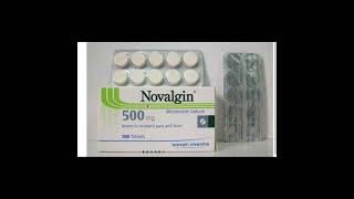 Novalgin 500 mg Tablet Novalgin Novalgin Nedir Novalgin Niçin Kullanılır ilaç ağrıkesici [upl. by Annaeerb]