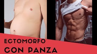 ECTOMORFO CON BARRIGA como deje de ser skinny fat  TIPS DIETA Y ENTRENO [upl. by Natie]