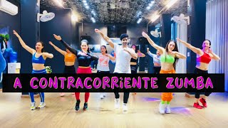 A Contracorriente Zumba  Alvaro Soler  David Bisbal  Dance Fitness  Dance Workout  Zumba Video [upl. by Einafit746]