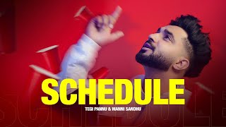 SCHEDULE OFFICIAL VIDEO  TEGI PANNU  MANNI SANDHU  NEW PUNJABI SONG 2024 [upl. by Dee31]