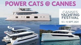 Power Catamarans  Cannes  Exclusive Look How to Navigate the Show  YachtSpecsDirectcom [upl. by Ling]