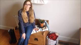 PlywoodPretty Woodshop Diaries DIY Entryway Storage Bench [upl. by Aikenahs336]