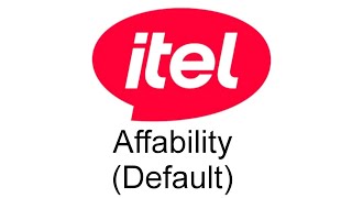 Affability Default  itel OS 13 Ringtone [upl. by Eladnyl281]