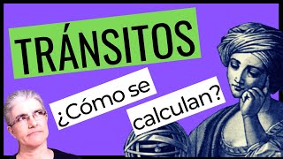 ⭐ TRÁNSITOS planetarios ¿Cómo calcularlos [upl. by Sherie]