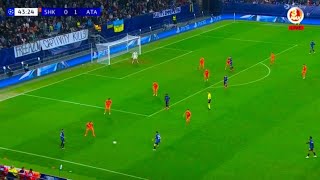 Ademola Lookman Goal Shakhtar Donetsk Vs Atalanta 02 All Goals Analysis Highlights Result [upl. by Phila718]