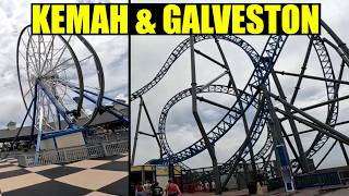 Galveston Pleasure Pier amp Kemah Boardwalk 2024 Vlog with JKwana [upl. by Terrag119]