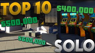 Best 10 SOLO Ways To Make Money In GTA Online [upl. by Treboh]