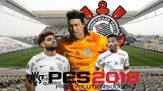 ELENCO CORINTHIANS 2024 ATUALIZADO NO MEU OPTION FILE PES 2018 [upl. by Langill126]