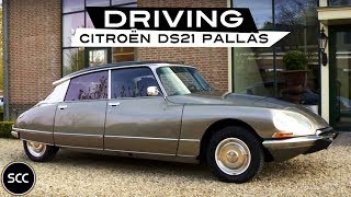 CITROËN DS 21  CITROEN DS21 1972  Modest test drive  Engine sound  SCC TV [upl. by Neicul]