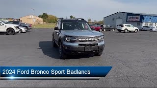 2024 Ford Bronco Sport Badlands Sport Utility Portage Baraboo Pardeeville Endeavor Madison [upl. by Birch379]