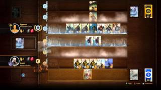 The Witcher 3 Wild Hunt  Gwent Strategy 13  Vs Nilfgaardian Nobleman x2 [upl. by Liscomb]