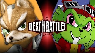 Fox McCloud VS Bucky OHare  DEATH BATTLE [upl. by Sausa]