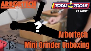 Arbortech Mini Grinder Unboxing MINFG91000 [upl. by Yekcaj417]