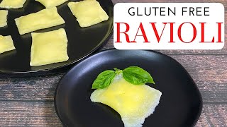 GLUTEN FREE RAVIOLI With Cheese Filling [upl. by Holzman]