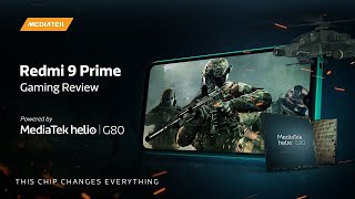 Redmi 9 Prime Gaming Review  Powered by MediaTek Helio G80 [upl. by Iaht]