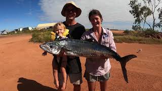 Fishing in Onslow Oil rigs mackerel islands [upl. by Peoples]