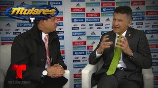 Entrevista con el DT del tri previo Olímpicos Copa América  Titulares Telemundo  NBC Deportes [upl. by Ocsecnarf434]