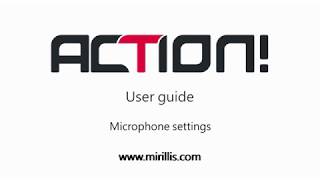 Microphone settings  Action Screen Recorder [upl. by Aicaca]