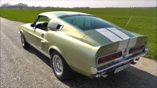 1967 Shelby GT500 revving and accelerations [upl. by Nnylkcaj488]