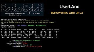 Routersploit and Websploit with UserLAnd [upl. by Adeuga106]