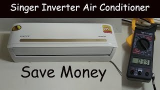 Singer 15 Ton Inverter Air Conditioner Review With Amp Testing  Best AC In Bangladesh [upl. by Rezzani]